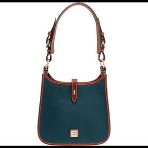 Dooney & Bourke Pebble Leather Messenger Bag